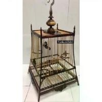 ราคา Discount กรงนกหัวจุก กรงเสาโค้งสปอร์ต 15ซี่ (ไม้ขี้เหล็ก) พร้อมหัว กรงนก กรงนกหัวจุก สำหรับนกกรงหัวจุก กรงนก พร้อมส่ง ถูกที่สุด การเพาะเลี้ยงสัตว์น้ำ (1731254479195637254)