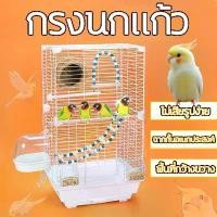 ราคา ️【ซื้อ1แถม8】กรงนก กรงนกขนาดใหญ่ กรงนกหงส์หยก พื้นที่ขนาดใหญ่ พับได้ พร้อมคอนเกาะ ถ้วยน้ำ กรงนกหมอนใหญ่ ถาดสามารถดึงออกม (1731920562999822100)