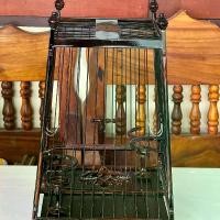 ราคา กรงนก 11 ซี่ ตุ่ม ไม้ขาวดำ ก้านร่ม โปรโมชั่นปีใหม่ (1731523124855867397)