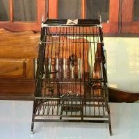 ราคา กรงนก 15ซี่ ไม้ขาวดำ ดำ สายฟ้า (1730561975331948549)