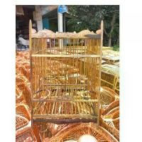 ราคา กรงนก 17 ซี ใหญ่ ไม้ขี้เหล็ก ใบใหญ่ ซีไม้ไผ่ งานสวย แข็งแรงค่ะ ใช้สำหรับใส่นก ยุสบายค่ะ (1729593684527975163)