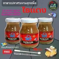 ราคา อาหารปลา ไรแดง UHT สำหรับ ปลาหางนกยูง ปลากัด ปลาสวยงาม สินค้าขายดี (1732016504991156070)