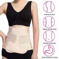 ราคา [Tiktok] ที่รัดหน้าท้อง กระชับหน้าท้องหลังคลอด เข็มขัดรัดหน้าท้องหลังคลอด Postpartum Recovery Belt สเตย์รัดหน้าท้อง ผ้ารัดหน้าท้องหลังคลอด ไม่เจ็บแผล สเตย์เก็บพุง แถบรัด 2 ชั้น (1731682679401121030)