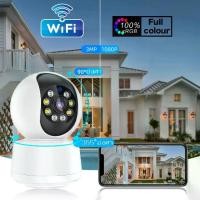 ราคา Indoor WiFi กล้องวงจรปิดไร้สายVideo Baby Monitor 2 WAY Talk Night Visionการเฝ้าระวังความปลอดภัย1080Pไมค์อินเตอร์คอม (1731853087977604417)