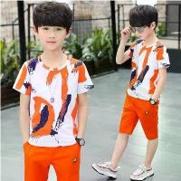 ราคา ชุดเด็กผู้ชาย ชุด 2 ชิ้น แขนสั้น เด็กโตและเด็กเล็ก ชุดกีฬาฤดูร้อน เสื้อผ้าสำหรับเด็ก ขายส่ง 2022 มาใหม่ (1731277437346023228)