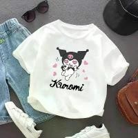 ราคา เสื้อผ้าฤดูร้อนสำหรับเด็ก, การ์ตูนมายเมโลดี้ Sanliou, เสื้อยืด Clow แขนสั้นน่ารัก, เสื้อเชิ้ตอเนกประสงค์สำหรับเด็กผู้หญิง, บาง, เสื้อผ้าสำหรับเด็ก (1730258433469090425)