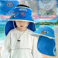 ราคา หมวกเด็ก, ซีรีย์ Marvel, หมวกกันแดดฤดูร้อน, สำหรับเด็กชายและเด็กหญิง, หมวกปีกกว้างที่ถอดออกได้, พร้อมพัดลมป้องกัน, หมวกกันแดด (1731525626306135465)