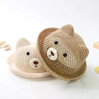 ราคา หมวกเด็ก หมวกฟางเด็กทารก ฤดูร้อน บาง น่ารัก สุดน่ารัก หมวกชาวประมง เหมาะสำหรับเด็กอายุ 1 ขวบ หมวกกันแดด สำหรับเด็กอายุ 3 ปี (1731731870380165063)