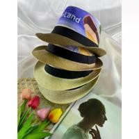 ราคา [พร้อมส่ง] หมวกทรงปานามา [รุ่นB016] หมวกสานทรงปานามา [หมวกเด็ก]=[Thailand] หมวกกันแดด หมวกไปเที่ยวทะเล หมวกแฟชั่น (1731745212227159415)