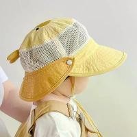 ราคา หมวกเด็ก หมวกกันแดดฤดูร้อน หมวกบักเก็ต สำหรับเด็กชายและเด็กหญิง ปีกกว้างผ้าคลุมไหล่ที่ถอดออกได้ วัสดุตาข่าย ระบายอากาศ แห้งไว เหมาะสำหรับเด็ก ถุง ใส่ สังฆทาน ถวาย พระ งานแต่ง (1731727822916716082)