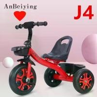 ราคา จักรยานเด็ก จักรยานสามล้อ เหมาะสำหรับเด็กอายุ 2-10 ปี จักรยานสามล้อ จักรยานทรงตัว สีแดง รุ่น: J4 (1732014543903033134)