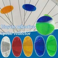 ราคา แผ่นสะท้อนแสงซี่ล้อจักรยานสีสันสดใส 4 ชิ้น ไฟเตือนจักรยาน แผ่นสะท้อนแสงซี่ล้อจักรยานสำหรับจักรยานเสือหมอบ MTB จักรยานเด็ก (1729665507166096268)