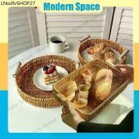 ราคา 【สินค้าพร้อมส่ง】ตะกร้าหวายสาน ตะกร้าหวาย ถาดหวาย ถาดขนมปัง ตะกร้าสานด้วยมือ ตะกร้าสาน สําหรับใส่ผลไม้ ขนมขบเคี้ยว ขนมปัง (1731986094859061098)