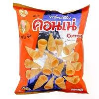 ราคา CXVVMG ขายดีประจำเดือนนี้ คอนเน่ ข้าวโพดกรอบ สูตรดั้งเดิม 65 กรัม Cornae Corn Snack Original Flavor 56 G. ขนมขบเคี้ยว (1731915587041134506)