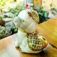 ราคา ตุ๊กตาสุนัก เบญจรงค์ ของขวัญ ของที่ระลึก ของตกแต่ง (จิตต์ติมา เบญจรงค์ สินค้า OTOP 5 ดาว) (1732059907014559561)