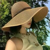 ราคา หมวกกันแดด สไตล์ฤดูร้อน สำหรับเด็ก หมวกฟางบังแดด สันทนาการ ปีกใหญ่ หมวกชายหาด เหมาะสำหรับการออกนอกบ้านริมทะเล ดีไซน์เรียบหรู พับเก็บได้ หมวก ปีก ถักเชือก หมวก ลาย พราง หมวก (1731888649778464284)