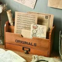 ราคา ชั้นวางของไม้, สำหรับจัดระเบียบไฟล์และจดหมาย, กล่องเก็บของติดผนังกล่องจดหมาย, ชั้นวางเดสก์ท็อป, เหมาะสำหรับหนังสือ, หนังสือพิมพ์, นิตยสาร, การ์ตูน, และกล่องเก็บของ (1731630031930034170)