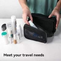 ราคา COD MARK RYDEN Toiletries Multilayer Space Cosmetic Bag Travel Accessories Water YKK Zipper Hand (1731924806214780142)