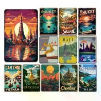 ราคา ภาพวาดโลหะเมืองคู่เอก [กรุงเทพฯ-เชียงใหม่] ขนาด 20x30 ซม. จิตรกรรมฝาผนังศิลปะล้านนา ไม่มีกรอบ [ทนฝน+แดด] ตกแต่งร้านอาหาร/คาเฟ่/ร้านค้า/คอนโด ดีไซน์ร่วมสมัย ส่งฟรี (1731377359877408406)