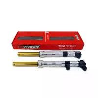 ราคา ขาย MUTAKIN งานCNC Front fork shock โช๊คหน้า YAMAHA FINO รุ่นเก่า คาร์บู / MIO NEW ปี 2007-2011 ส่งเร็วท (ราคาต่อ1คู่) (1731847801947063334)