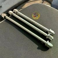 ราคา แกนล้อหน้า+แกนล้อหลัง แกนล้อเลส (หัวสนามเลสแท้)ใส่ WAVE125/110i/ปลาวาฬ/ไฟเลี้ยวบังลม อามเดิม/ยืด #แกนล้อเลส #แกนล้อเวฟ คําแนะนําการขายที่ร้อนแรงในเดือนนี้ ซี่ ลวด yaguso สเตอร์ (1731764471825204693)