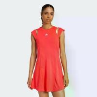 ราคา adidas เทนนิส ชุดกระโปรงเทนนิส Pro Climacool ผู้หญิง สีแดง IN6166 (1731267521800080147)
