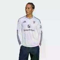 ราคา adidas Football Manchester United 25/26 Long Sleeve Away Jersey Men White JP3025 (1732139095158589203)
