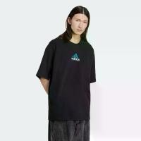 ราคา adidas ไลฟ์สไตล์ เสื้อยืดกราฟิก EQT ผู้ชาย สีดำ JN4848 (1731278568927300371)