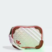 ราคา adidas Lifestyle Trefoil Monogram Jacquard Suede Mini Airliner Bag Women Brown IT7381 (1731943470709443347)