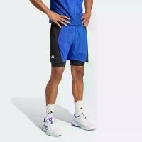 ราคา adidas เทนนิส ชุดกางเกงเทนนิสขาสั้นและกางเกงซับในขาสั้น ผู้ชาย สีน้ำเงิน IT2264 (1731952934997756691)