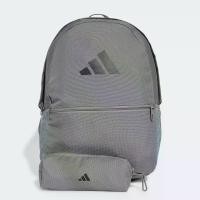 ราคา adidas ไลฟ์สไตล์ กระเป๋าเป้พร้อมกล่องดินสอ Unisex สีเทา JD3092 (1731278281090566931)
