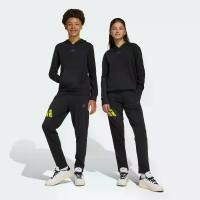 ราคา adidas ไลฟ์สไตล์ กางเกงขายาว adidas x Smileyworld สำหรับเด็ก เด็ก สีดำ JJ3073 (1731265490537384723)