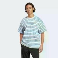 ราคา adidas ไลฟ์สไตล์ เสื้อยืดลายทาง adidas Originals ผู้ชาย หลากสี KB8355 (1731979643632061203)