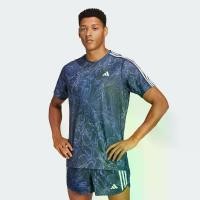 ราคา adidas วิ่ง เสื้อยืด AEROREADY ผู้ชาย สีน้ำเงิน IV9982 (1731943451770653459)