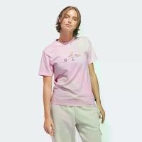 ราคา adidas ไลฟ์สไตล์ เสื้อยืดพิมพ์ลายดอกไม้ Elements Radiate ผู้หญิง สีชมพู JP0114 (1731323084258576147)