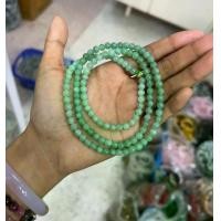 ราคา สร้อยคอหยกเจไดต์ ขนาด5มิล apple green jadeite type A เนื้อสวย (1731254189737675032)