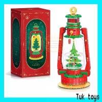 ราคา พร้อมส่ง!! ชุดตัวต่อ คริสต์มาส คริสมาส Merry Christmas ตะเกียงแก้วต้นคริสต์มาส (1732184613898126461)