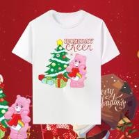 ราคา CARE BEAR HOLIDAY CHEER CHRISTMAS เสื้อยืดแฟชั่นคริสต์มาส (1729872105258191069)