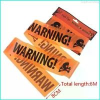 ราคา Sophia3shop [COD] ของตกแต่งฮาโลวีน halloween decoration ตกแต่งวันฮาโลวีน halloween สีส้ม ใช้แล้วทิ้ง สำหรับงานปาร์ตี้สวน อุปกรณ์ฮาโลวีน วัสดุ PP สยองขวัญ เทปคำเตือนวันฮาโลวีน สาย (1729752808459307581)