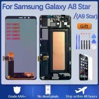 ราคา ชุดเปลี่ยนแบตเตอรี่กรอบสำหรับ Samsung Galaxy A8 Star และ Samsung Galaxy A9 Star, จอแสดงผล Touchscreen, ตัวแปลงดิจิตอล, เข้ากันได้กับทั้ง Samsung Galaxy A8 และ A9 Star (1732329856289245675)
