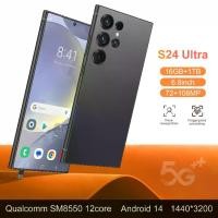 ราคา สำหรับ Samsung S24 Ultra มือถือรุ่น ใหม่เอี่ยมและของแท้ RAM16G + 1TB หน้าจอ 6.8 นิ้ว ความจุแบตเตอรี่ 8000mAh ประกัน 1 ปี (จัดส่ง 24 ชม.) muz y phone ผ่อน ไป ใช้ ไป galaxy a (1732028631557572232)