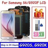 ราคา 5.1" นิ้ว Super AMOLED สำหรับ Samsung S6 G920 SM-G920F G920F G920FD LCD จอแสดงผล Touch Screen Digitizer Assembly (1732189915476363243)