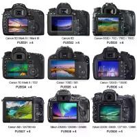ราคา 60 PCS PULUZ 2.5D ขอบโค้ง 9H ความแข็งของพื้นผิวกระจกนิรภัยชุดป้องกันหน้าจอสำหรับ Canon 5D Mark IV/Mark III Sony RX100/A7M2/A7R/A7R2 Nikon D3200/D3300 Panasonic GH5 DMC-LX100 เป็นต้น กล้อง (17296166115