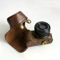 ราคา เคสกระเป๋ากล้อง, สำหรับกล้อง Sony A5000 A5100, ฝาครอบป้องกันหนัง Pu (1731446592203293712)