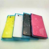 ราคา ฝาครอบปลั๊กพอร์ตกรอบกลางด้านหน้าสำหรับ Sony Xperia Z1 Compact mini D5503 ฝาครอบแบตเตอรี่ด้านหลัง (1732141582433159811)