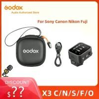 ราคา ทริกเกอร์แฟลชไร้สาย Godox X3, TTL, HSS, OLED, เครื่องส่งหน้าจอสัมผัส, ชาร์จเร็ว, สำหรับ Canon, Nikon, Sony, Fujifilm, ขายล่วงหน้า (1730109745598007424)