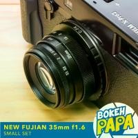 ราคา New Fujian 35mm F1.6 เลนส์หน้าชัดหลังเบลอ เลนส์ละลาย สำหรับใส่กล้อง FUJI / SONY / OLYMPUS / PANASONIC / CANON EOS M / CANON EOS R / NIKON Z Mirrorless ได้ทุกรุ่น ( เลนส์มือหมุน ) (1729643672017144270)