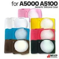 ราคา เคสซิลิโคนทั่วไปสำหรับ Sony A5000 A5100 มีสีชมพู สีฟ้า สีดำ สีน้ำตาล สีโรส สีเหลือง และสีขาว MVP กล้อง (1731446502423954448)