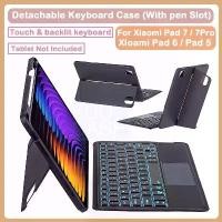 ราคา เคสคีย์บอร์ดแบบสัมผัสหนัง PU ถอดออกได้ สำหรับ Xiaomi Pad 7, 7Pro, 11.2, Mi Pad 6, 6Pro, Mi Pad 5, 5Pro (1731362611064179299)