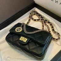 ราคา กระเป๋าถือผ้าควิลท์โซ่, สไตล์ชาแนล, คุณภาพสูง, กระเป๋าถือช่อง, กระเป๋าสะพายข้างผู้หญิง, อินเทรนด์, กระเป๋าใบเล็ก new bag (1731796843488577458)